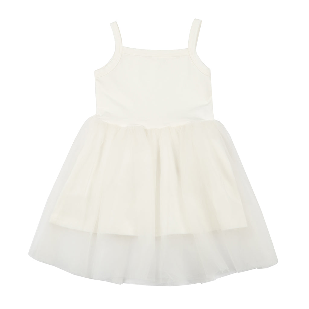 Bunnytail White Dress - Harri & Eve