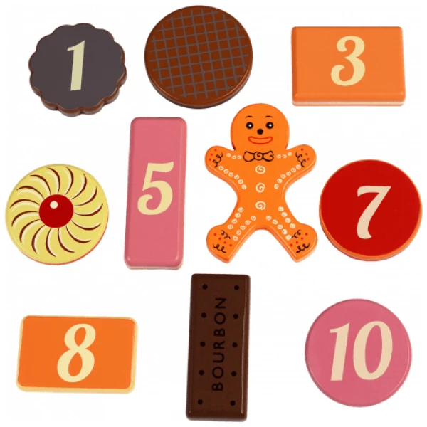 Wooden Tea Party Biscuits - Image 4