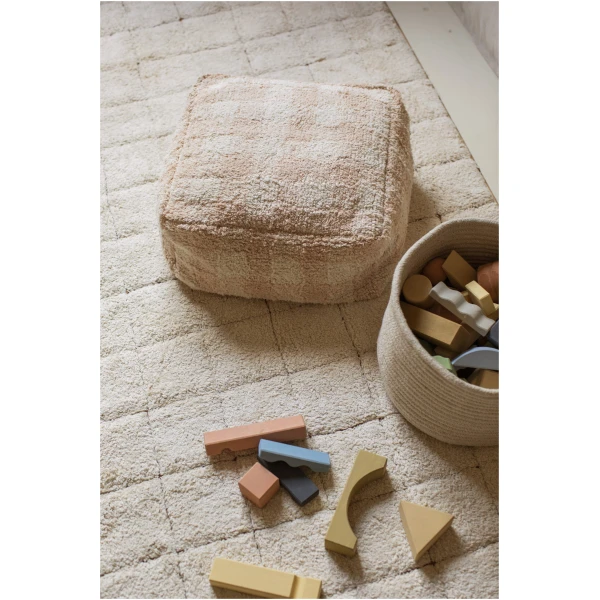 Pouf - Vichy Rose - Image 3