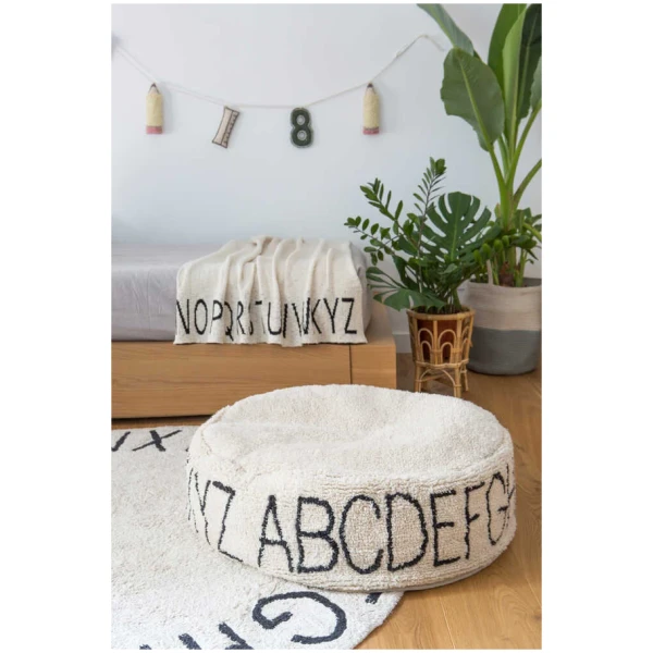 Round ABC Pouffe - Image 5