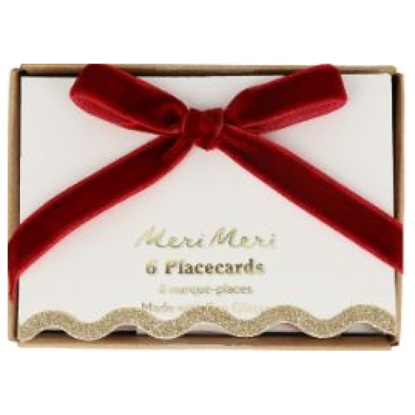 Velvet Bow Place Cards