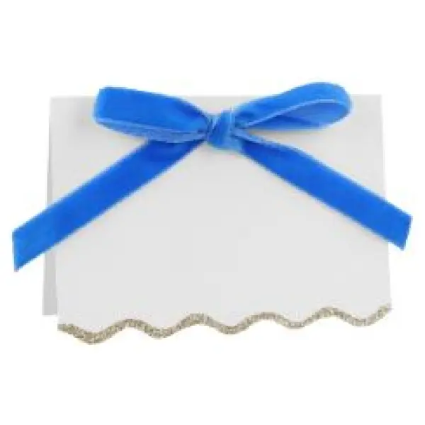 Velvet Bow Place Cards - Image 4