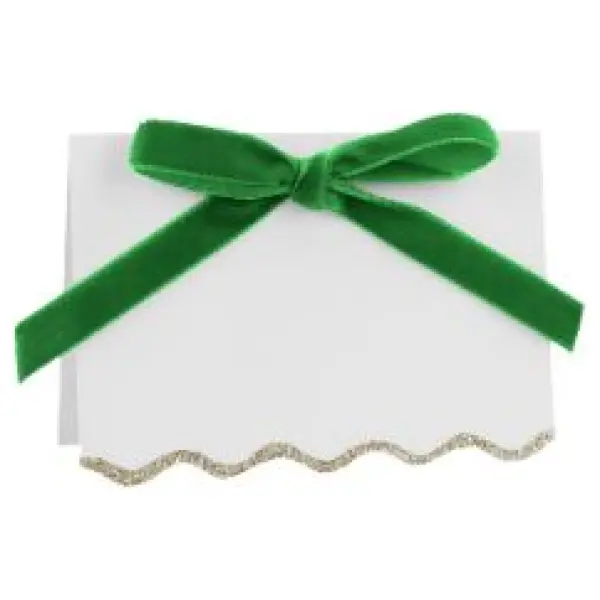 Velvet Bow Place Cards - Image 3