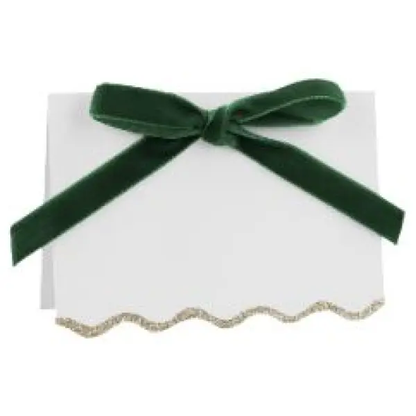 Velvet Bow Place Cards - Image 8