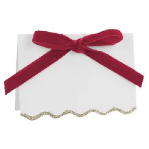 Velvet Bow Place Cards - Image 7