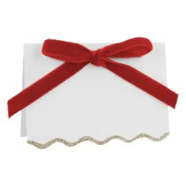 Velvet Bow Place Cards - Image 6