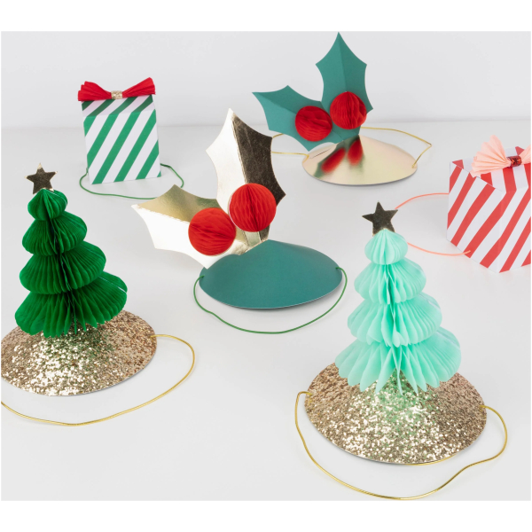 Mixed Christmas Party Hats - Image 2