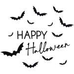 Happy Halloween Door Sticker