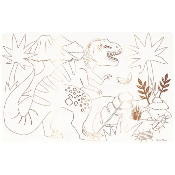 Dinosaur Colouring Placemats - Image 3