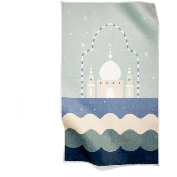 Children's Prayer Mat - Blue