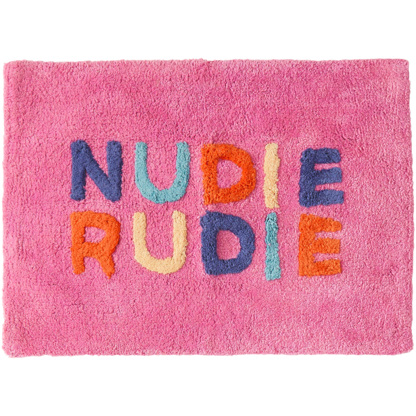 Nudie Rudie Mini Bath Mat - Dahlia