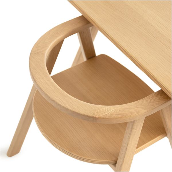 Growing Green Natural Oak Kid Chair - Image 5