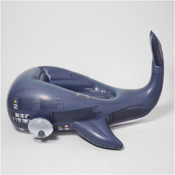 Luxe Ride-On Float Moby Dick Navy - Image 2