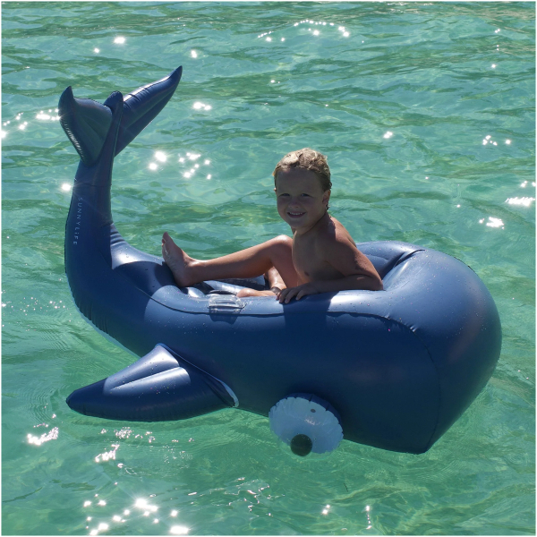 Luxe Ride-On Float Moby Dick Navy - Image 3