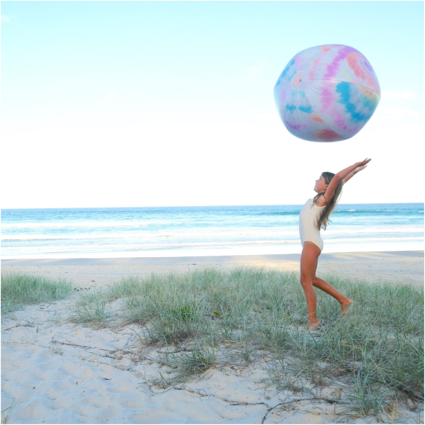 Giant Inflatable Beach Ball Tie Dye Tie Dye - Image 2