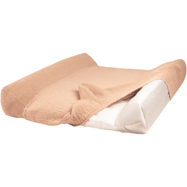 Wabi Sabi Changing Mat Cover - Powder Pink - Image 2