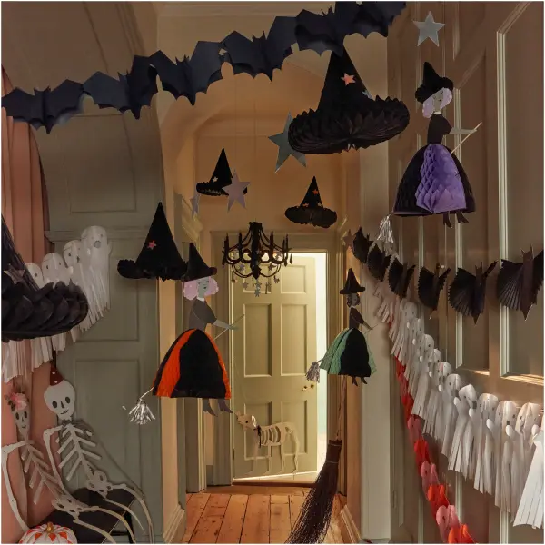 Flying Honeycomb Witch Decorations - Image 3