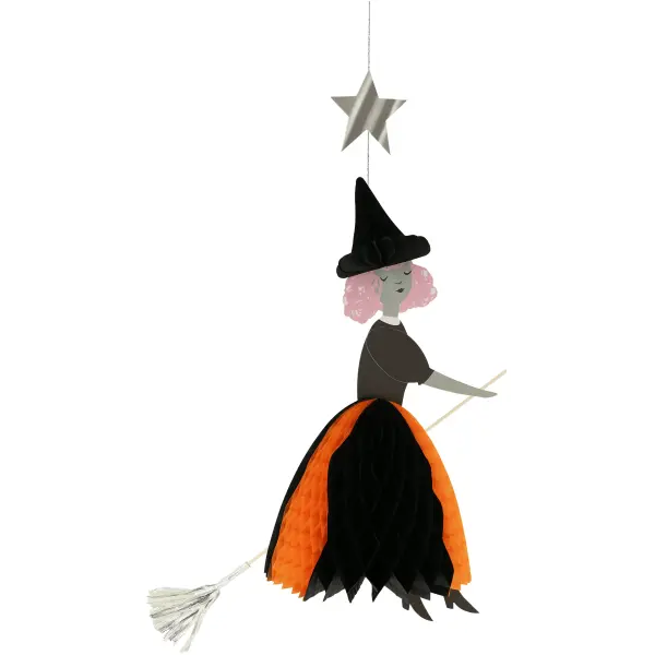 Flying Honeycomb Witch Decorations - Image 6