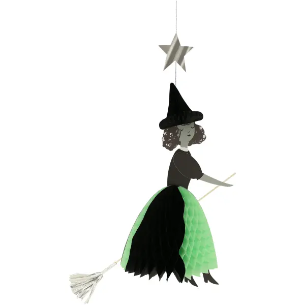 Flying Honeycomb Witch Decorations - Image 4