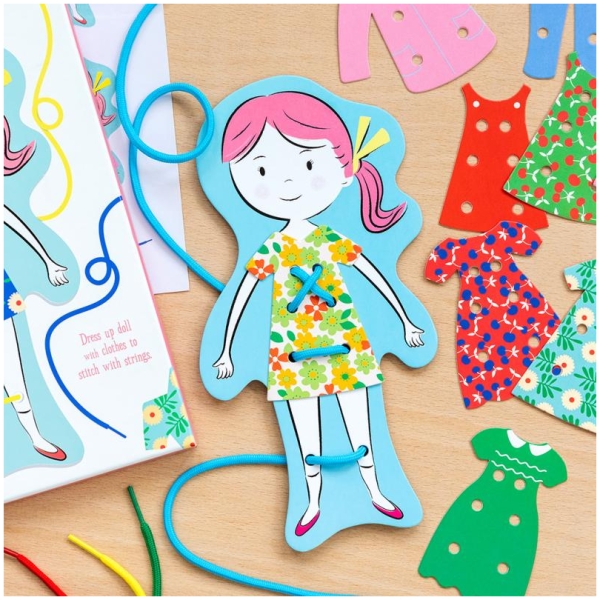 Learn To Stitch Dress-Up Dolly Kit - Image 2