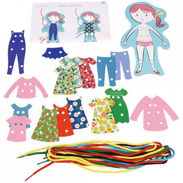 Learn To Stitch Dress-Up Dolly Kit - Image 3