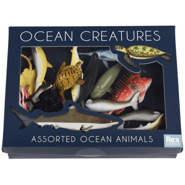 Assorted Ocean Animals (box of 16)