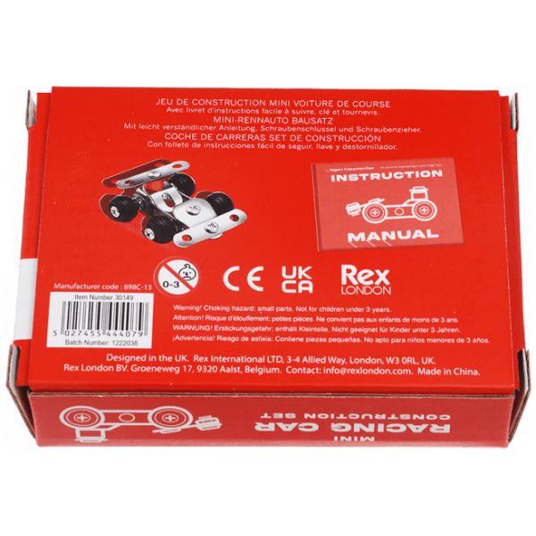 Mini Construction Kit - Racing Car - Image 5