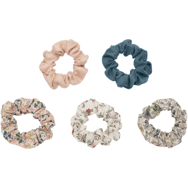 Floral scrunchies