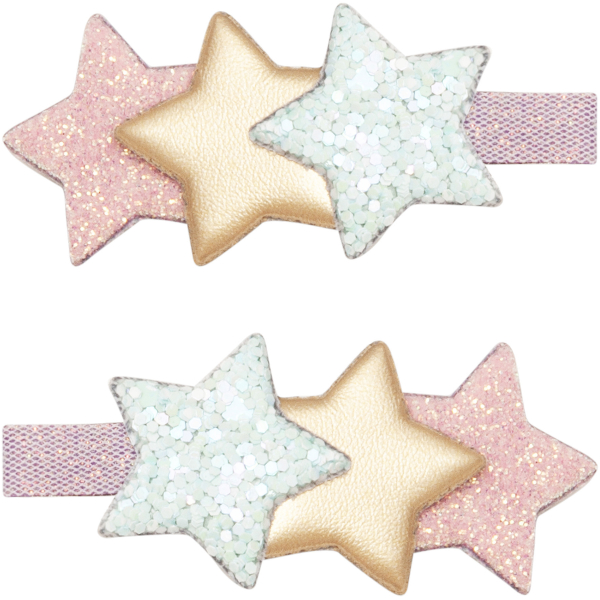 Layered star clips