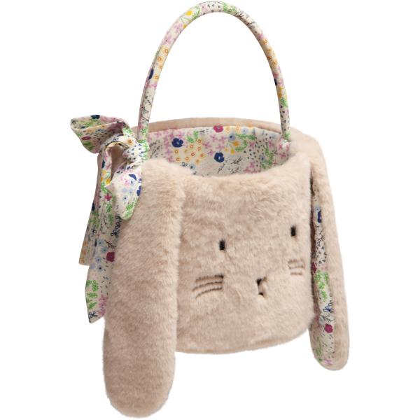 Fluffy easter basket