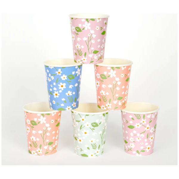 Ditsy Floral Cups