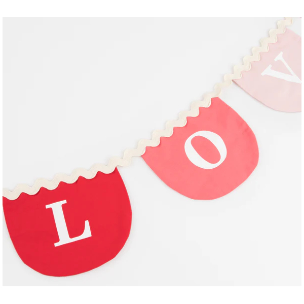 Valentine's Fabric Garland - Image 2