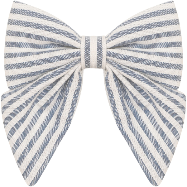 Seaside stripe bow