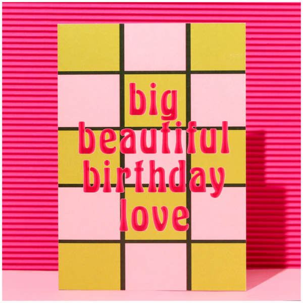 Big Beautiful Birthday Love Card (A6) - Image 2