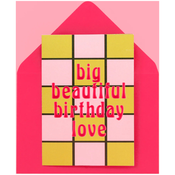 Big Beautiful Birthday Love Card (A6) - Image 3