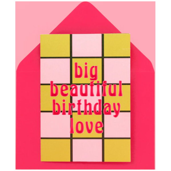 Big Beautiful Birthday Love Card (A6) - Image 3