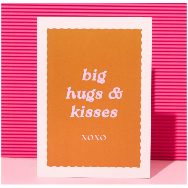 Big Hugs & Kisses Card (A6) - Image 2