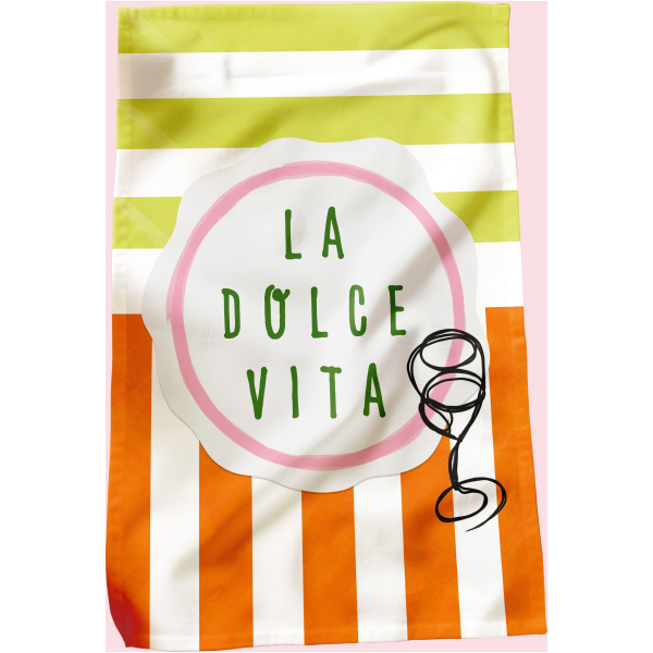 La Dolce Vita Tea Towel