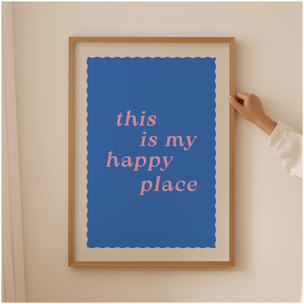 This Is My Happy Place Poster (A3) - Image 2