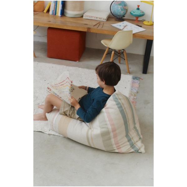 Pouf Cleo Multi-Stripe - Image 4