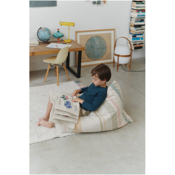 Pouf Cleo Multi-Stripe - Image 2