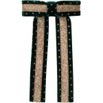 Circus Glitter Bow - Green