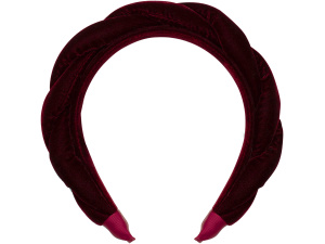 Oversize Twisted Velvet Alice