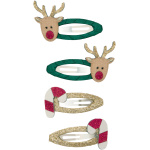 Rudolph & Candy Cane Clic Clacs