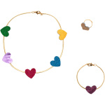 Heart Jewellery Set
