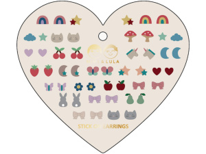 Mixed Novelty Stick On Earrings