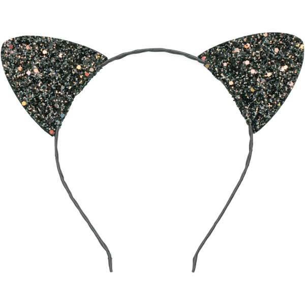 Spooky Glitter Cat Ears