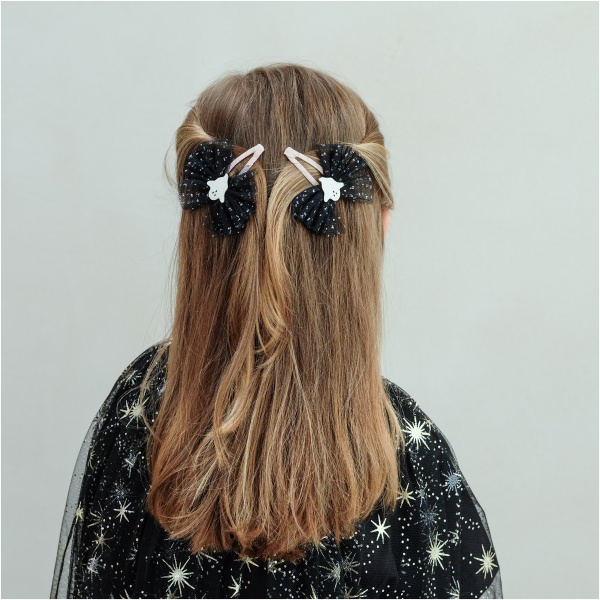 Ghoulish Ghost Tulle Clips - Image 2