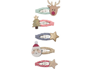 Santa & Rudolph Mini Clic Clacs