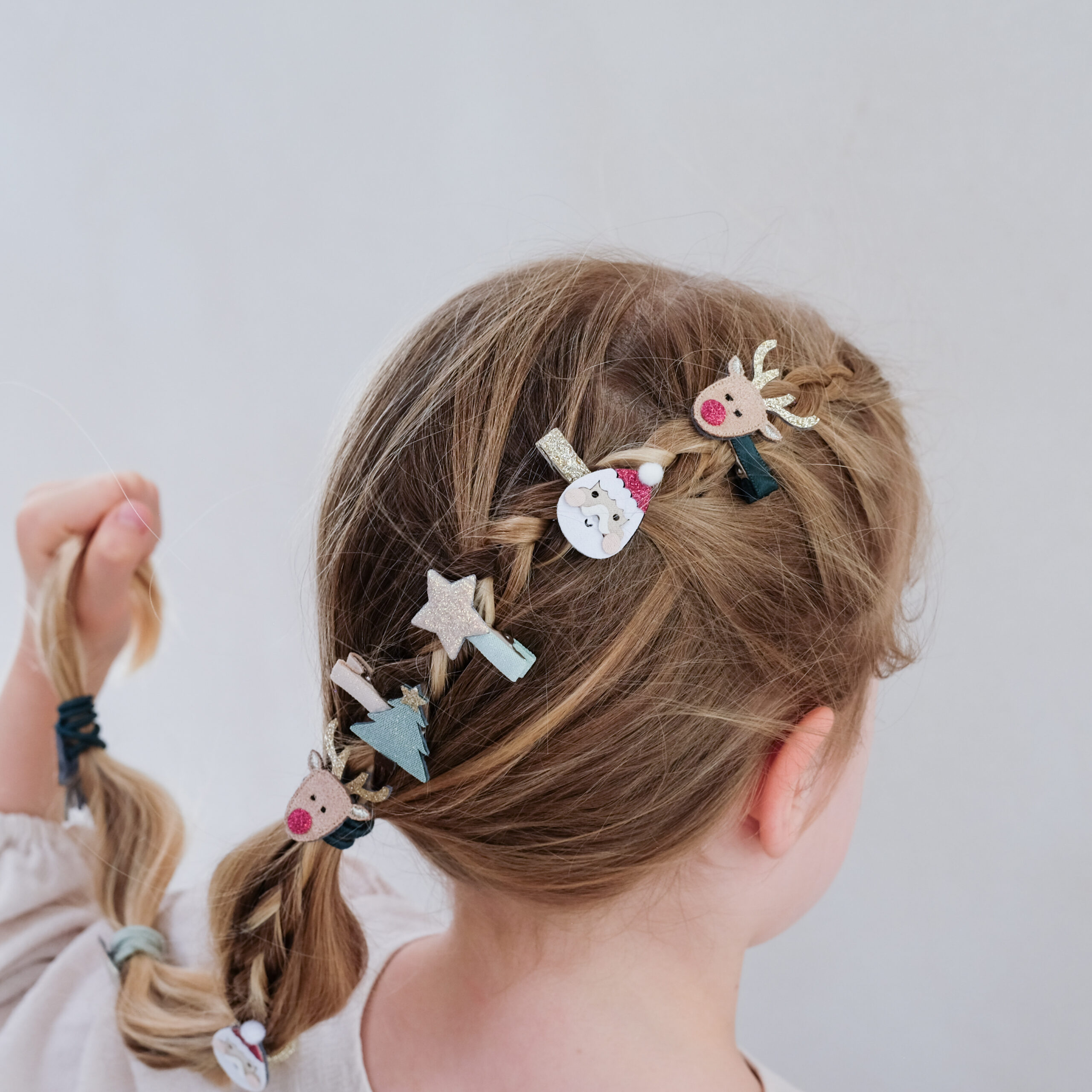 Santa & Rudolph Mini Clips - Image 2